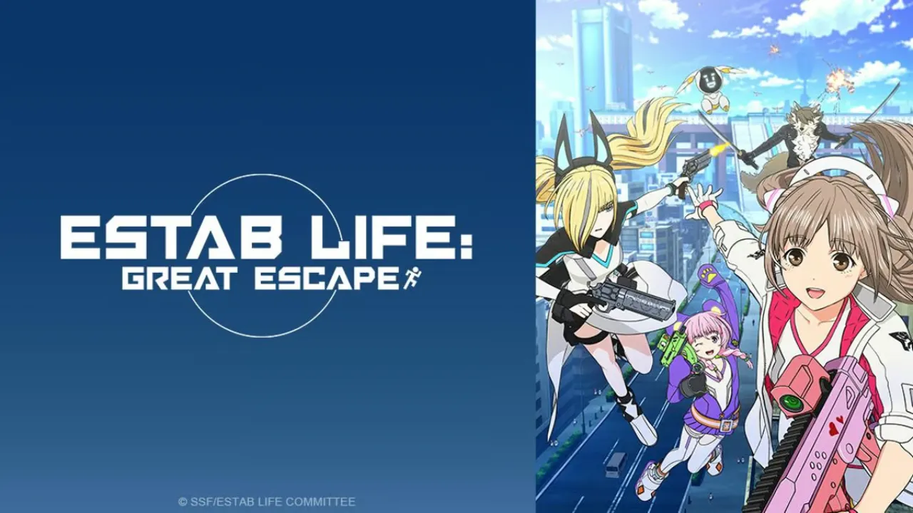 انمي Estab-Life: Great Escape الحلقة 8 الثامنة مترجمة HD